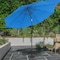 Pure Garden 10-Foot Patio Umbrella with Base, Brilliant Blue 50-LG1035B - alternate 1